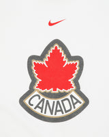 Vintage Y2K 00s Nike Centre Swoosh Canada Heavyweight Made In America Crewneck T-Shirt - L