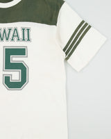 Vintage 1990s Alore Heavyweight Hawaii Football Single Stitch Made In USA Crewneck T-Shirt - XL