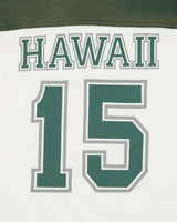 Vintage 1990s Alore Heavyweight Hawaii Football Single Stitch Made In USA Crewneck T-Shirt - XL