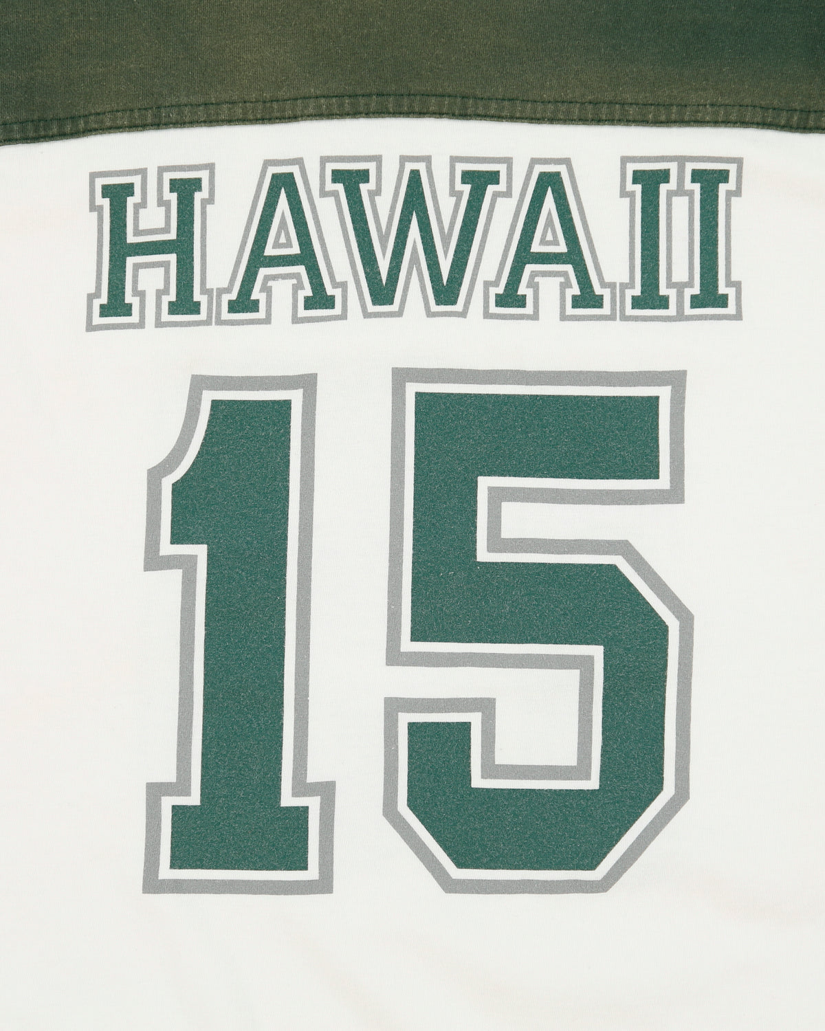 Vintage 1990s Alore Heavyweight Hawaii Football Single Stitch Made In USA Crewneck T-Shirt - XL