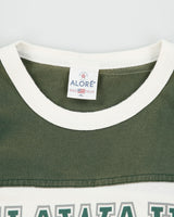 Vintage 1990s Alore Heavyweight Hawaii Football Single Stitch Made In USA Crewneck T-Shirt - XL