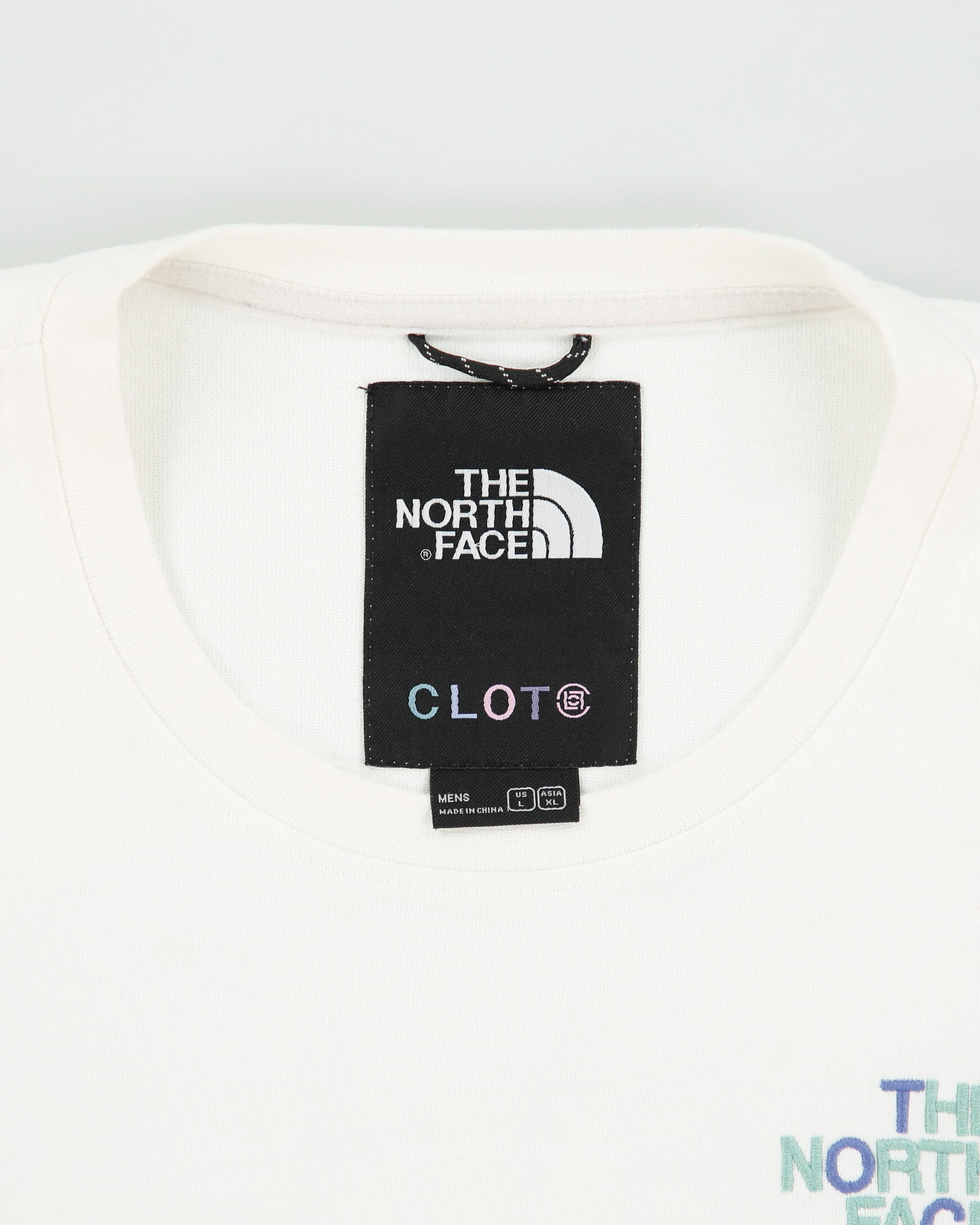 SS23 The North Face X Clot Heavyweight Boxy Logo Crewneck T-Shirt - L