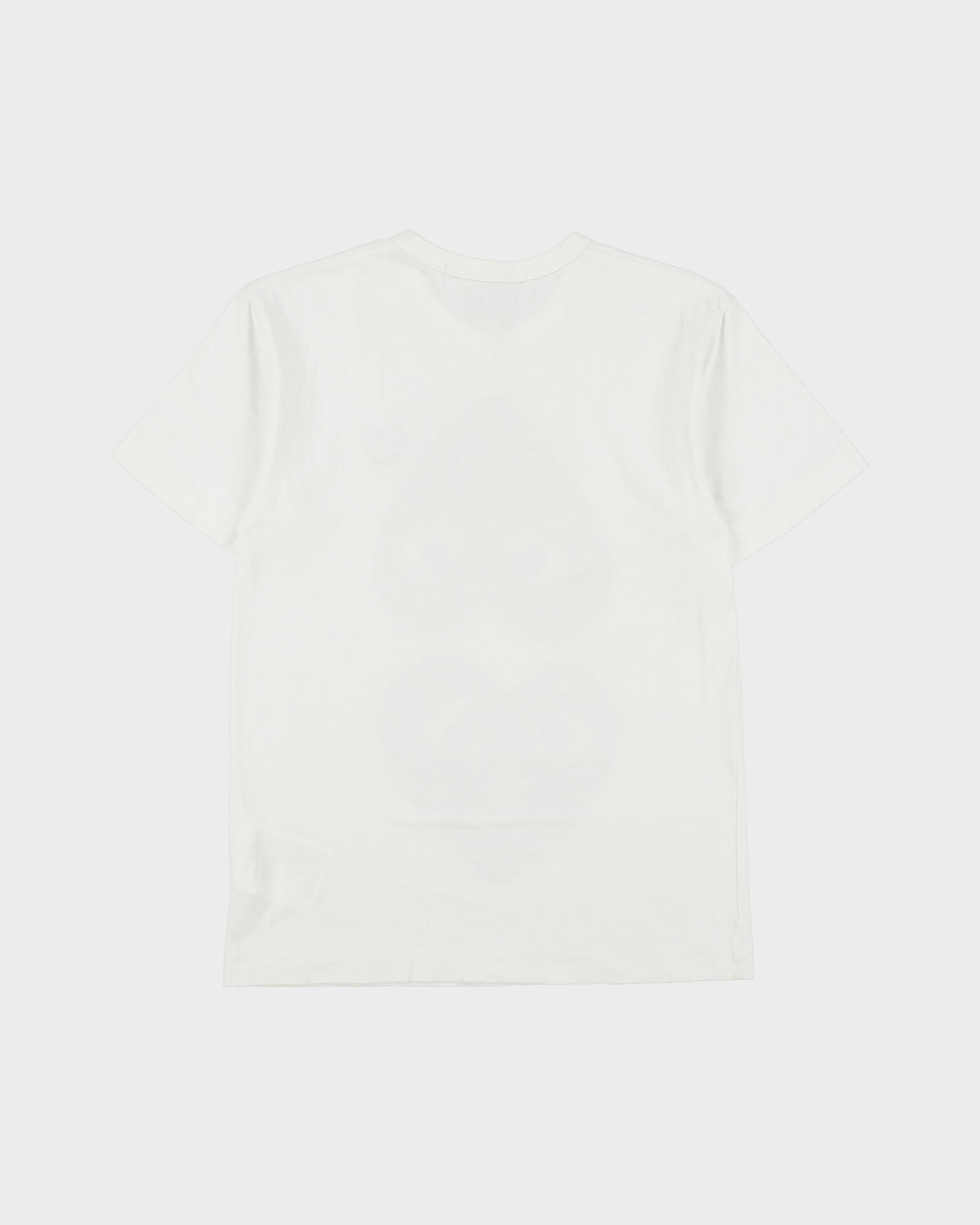 Comme Des Garçons PLAY Camo Mirrored Hearts Heavyweight Single Stitch Crewneck T-Shirt - S