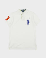 Vintage Y2K 00s Polo Ralph Lauren Big Pony Custom Fit Short Sleeve Polo Shirt - M