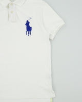 Vintage Y2K 00s Polo Ralph Lauren Big Pony Custom Fit Short Sleeve Polo Shirt - M