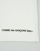 FW18 Comme Des Garçons x Supreme Heavyweight Split Box Logo Crewneck Shirt - S
