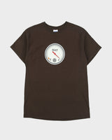 Vintage Y2K 00s Comedy Fuel Gauge Heavyweight Gildan Ultra Crewneck T-Shirt - M