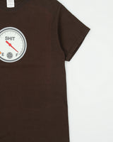 Vintage Y2K 00s Comedy Fuel Gauge Heavyweight Gildan Ultra Crewneck T-Shirt - M