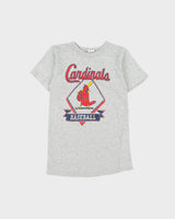 Vintage 1980s St. Louis Cardinals Heavyweight Single Stitch Made In America MLB Crewneck T-Shirt - S