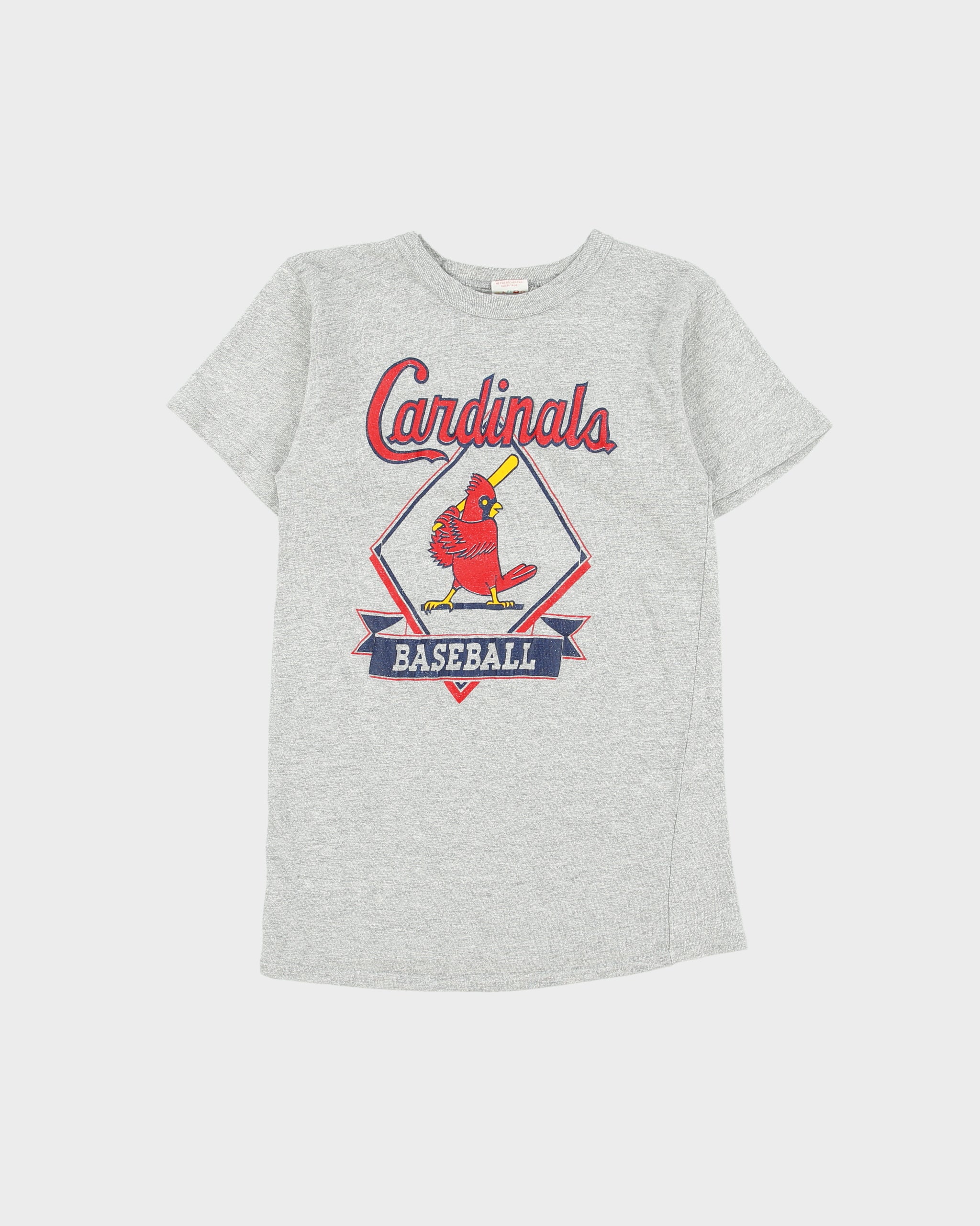 Vintage 1980s St. Louis Cardinals Heavyweight Single Stitch Made In America MLB Crewneck T-Shirt - S