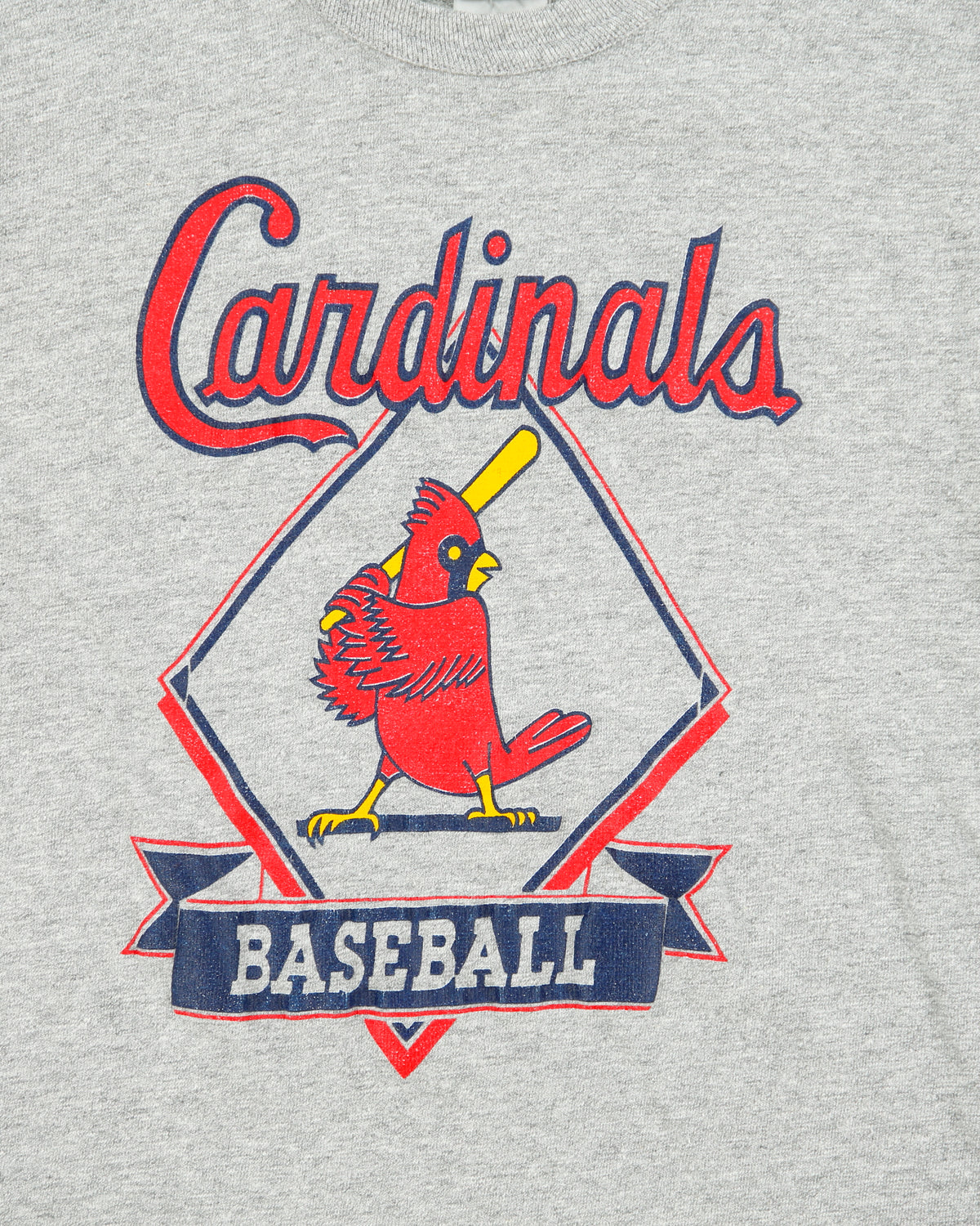 Vintage 1980s St. Louis Cardinals Heavyweight Single Stitch Made In America MLB Crewneck T-Shirt - S