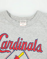 Vintage 1980s St. Louis Cardinals Heavyweight Single Stitch Made In America MLB Crewneck T-Shirt - S