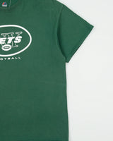 Vintage Majestic New York Jets Football Heavyweight NFL Crewneck T-Shirt - XL