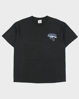Vintage Y2K 00s The Gun Store Las Vegas Heavyweight Hanes Crewneck T-Shirt - L