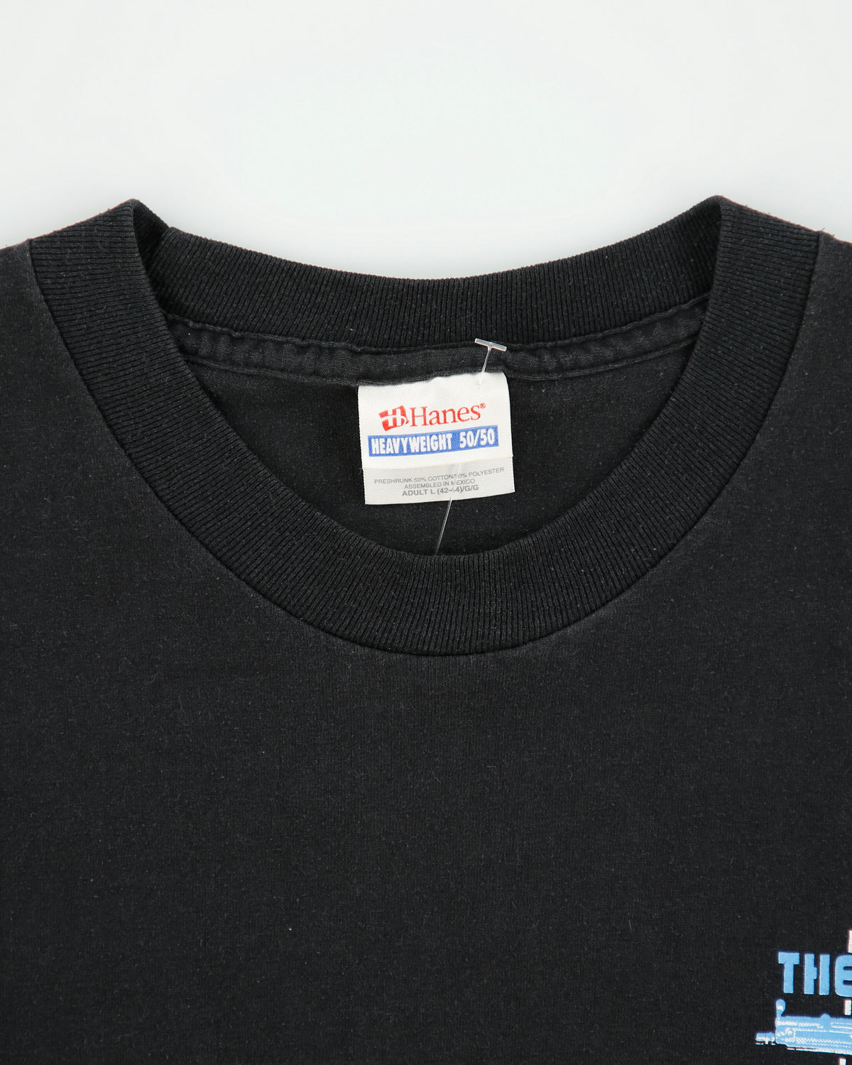 Vintage Y2K 00s The Gun Store Las Vegas Heavyweight Hanes Crewneck T-Shirt - L