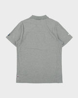 Vintage Puma BMW Motorsport M Marl Grey Short Sleeve Zip Polo Shirt - M