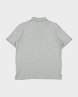 Vintage Polo Ralph Lauren Grey Marl Classic Fit Short Sleeve Polo Shirt - S