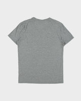 Vintage Lacoste Grey Marl Pima Cotton Classic Pique V-Neck T-Shirt - M