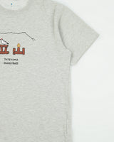 Vintage Mont Bell Tateyama Grey Marl Heavyweight Crewneck T-Shirt - L