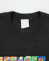 Vintage 1990s Bike Attack Heavyweight Single Stitch Made In America Crewneck T-Shirt - L