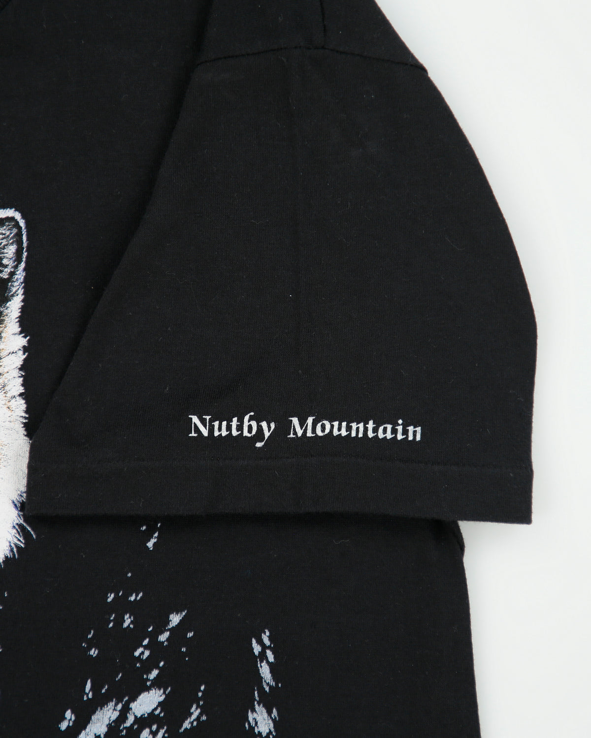 Vintage 1990 Harlequin Nature Heavyweight Nutby Mountain Single Stitch Made In America Crewneck T-Shirt - L