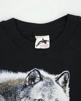 Vintage 1990 Harlequin Nature Heavyweight Nutby Mountain Single Stitch Made In America Crewneck T-Shirt - L