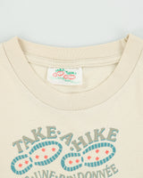 Vintage 1998 Take A Hike Canada Parks Day Event Heavyweight Made In America Crewneck T-Shirt - L