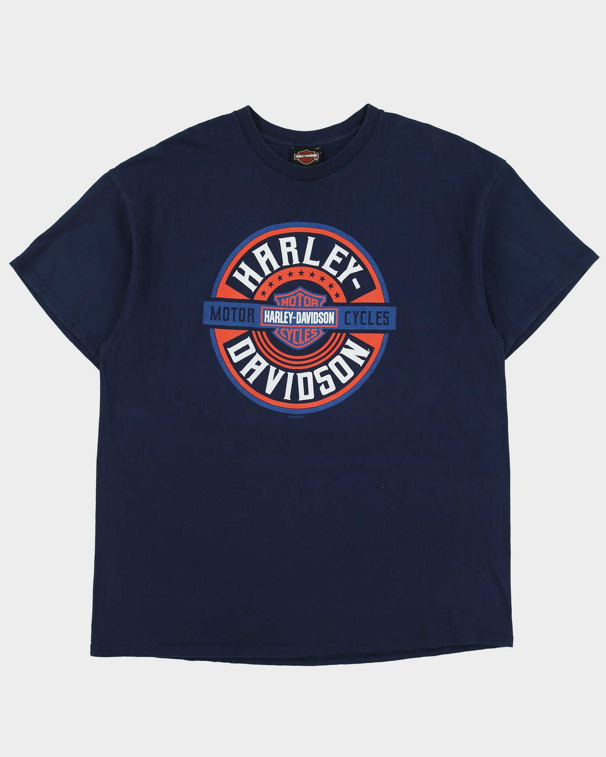 Harley Davidson Porto Portugal Heavyweight Crewneck T-Shirt - L
