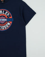 Harley Davidson Porto Portugal Heavyweight Crewneck T-Shirt - L