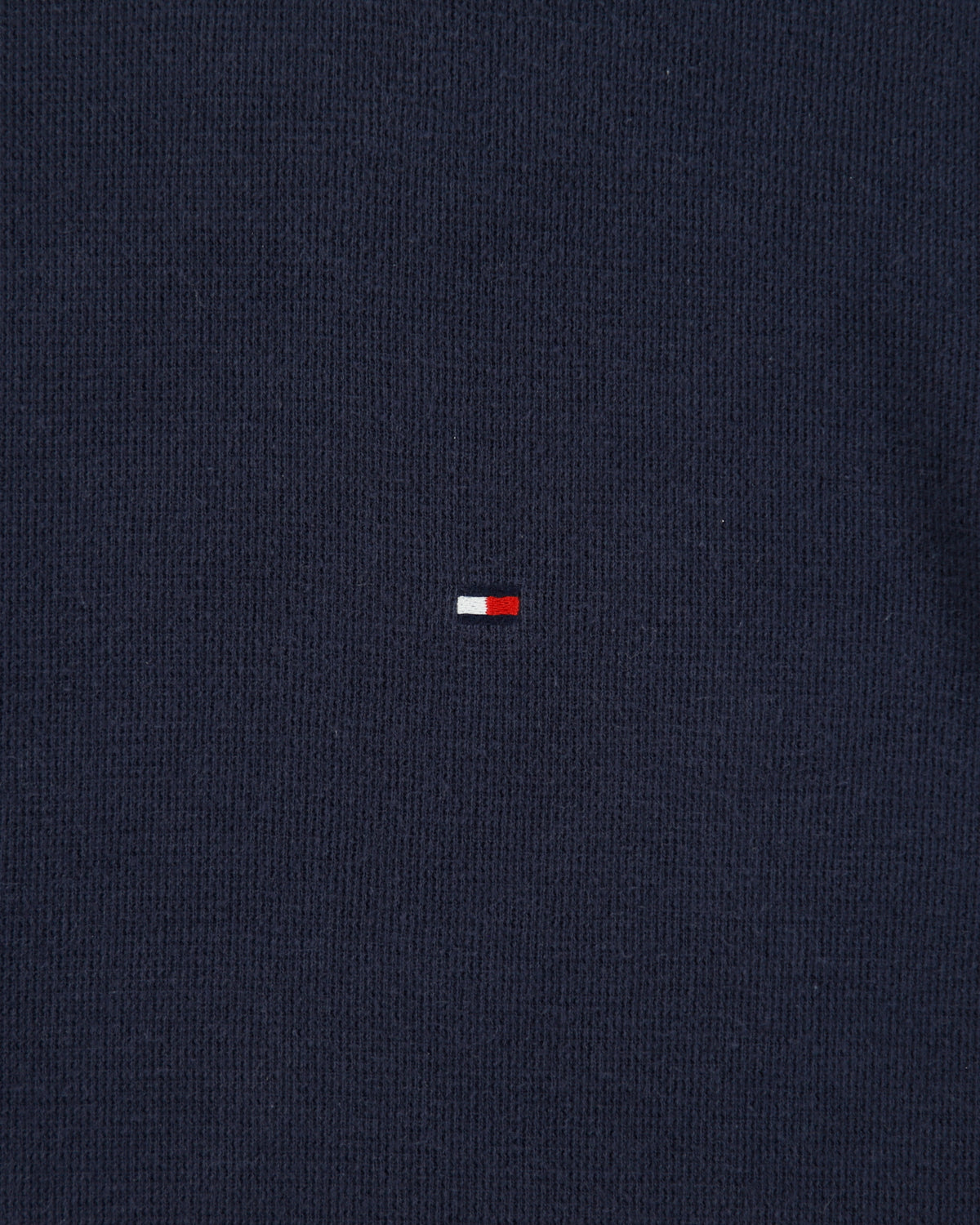 Vintage Y2K 00s Tommy Hilfiger Heavyweight Baby Blue Taped Crewneck Waffle T-Shirt - M