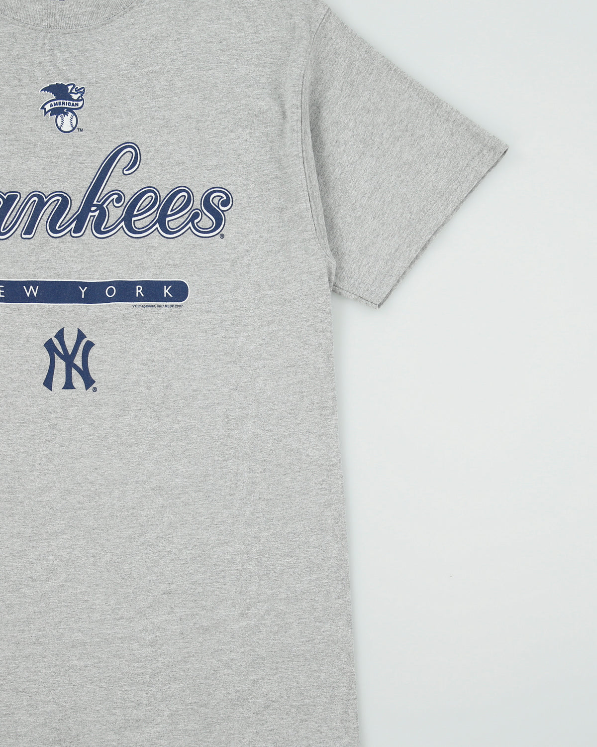 Vintage Y2K 00s Lee Sport N.Y Yankees MLB Heavyweight Crewneck T-Shirt - M