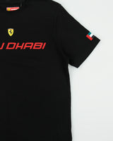 Vintage Scuderia Ferrari Abu Dhabi Crewneck T-Shirt - L