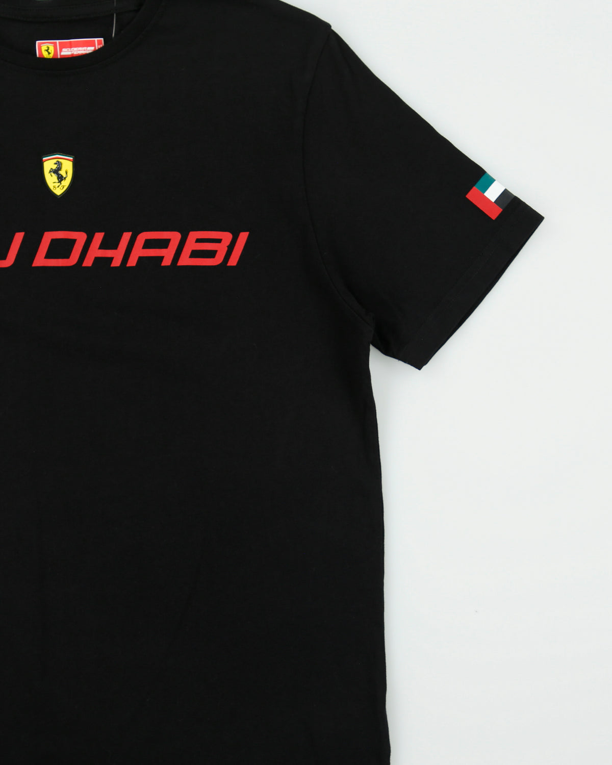 Vintage Scuderia Ferrari Abu Dhabi Crewneck T-Shirt - L