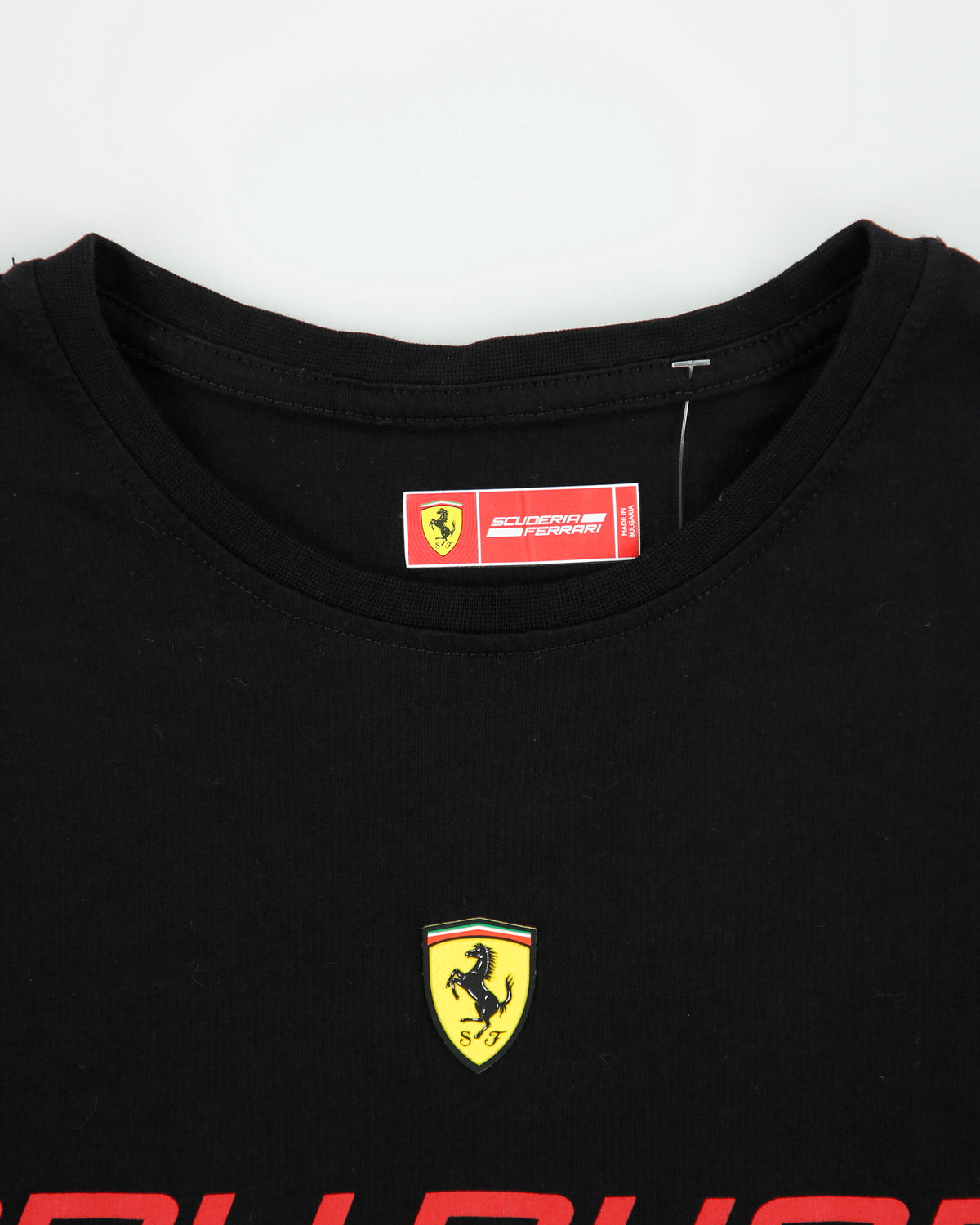 Vintage Scuderia Ferrari Abu Dhabi Crewneck T-Shirt - L