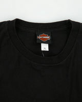 Vintage Harley Davidson Bedford Texas Heavyweight Crewneck Pocket T-Shirt - XL