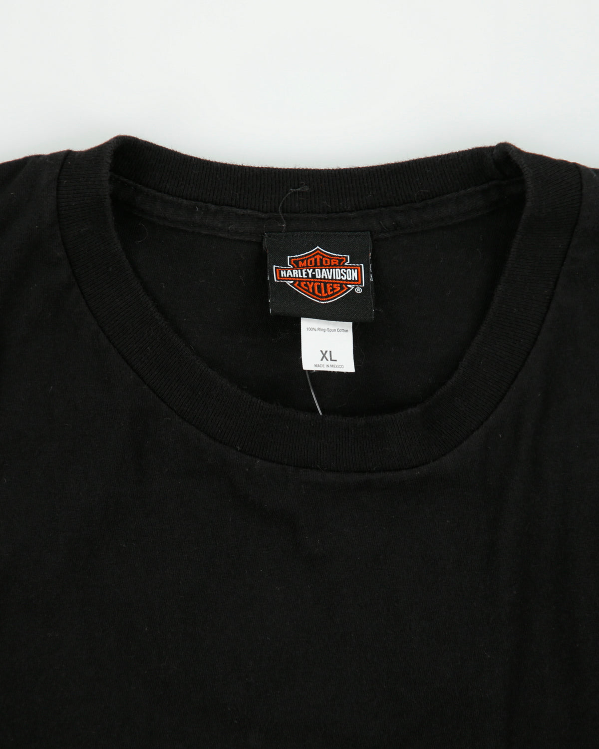 Vintage Harley Davidson Bedford Texas Heavyweight Crewneck Pocket T-Shirt - XL