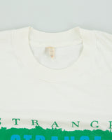 Vintage 1988 Strange Advance The Distance Between Tour New Wave Screen Stars Single Stitch Made In America Crewneck Band T-Shirt - XL