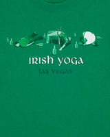 Vintage Y2K 00s Irish Yoga Las Vegas Heavyweight Crewneck T-Shirt - M