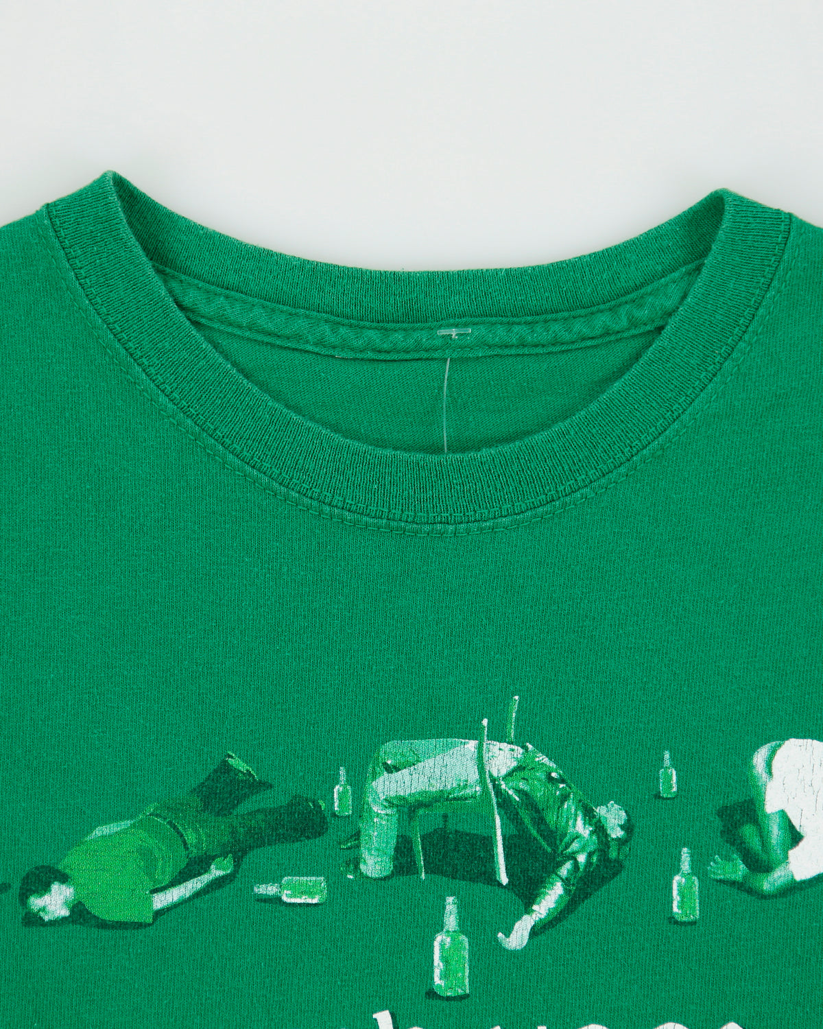Vintage Y2K 00s Irish Yoga Las Vegas Heavyweight Crewneck T-Shirt - M