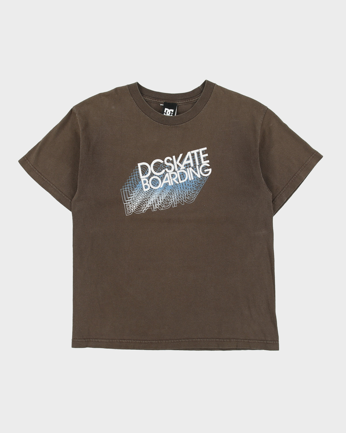 Vintage Y2K 00s DC Shoe Co. Heavyweight Skateboarding Crewneck T-Shirt - M