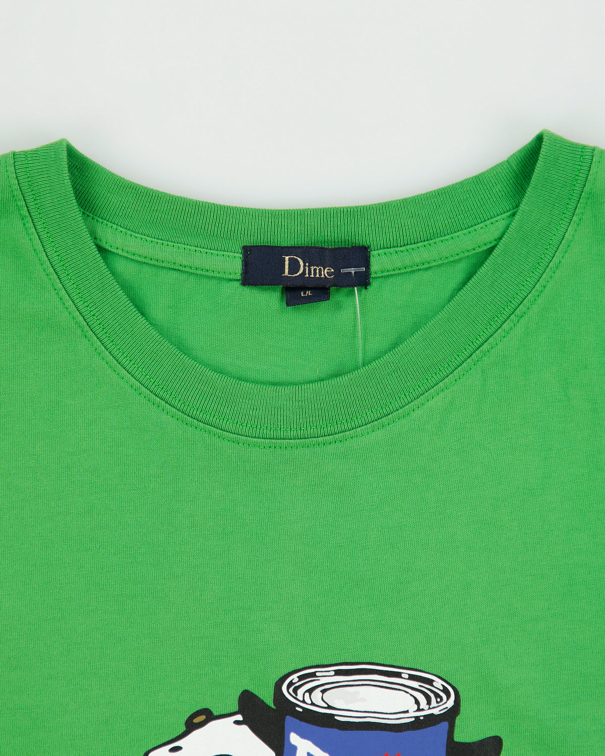 Dime Skateboards Bad Boy Heavyweight Crewneck T-Shirt - L