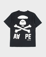 Aape By A Bathing Ape Heavyweight Crossbone Crewneck T-Shirt - S