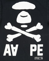 Aape By A Bathing Ape Heavyweight Crossbone Crewneck T-Shirt - S