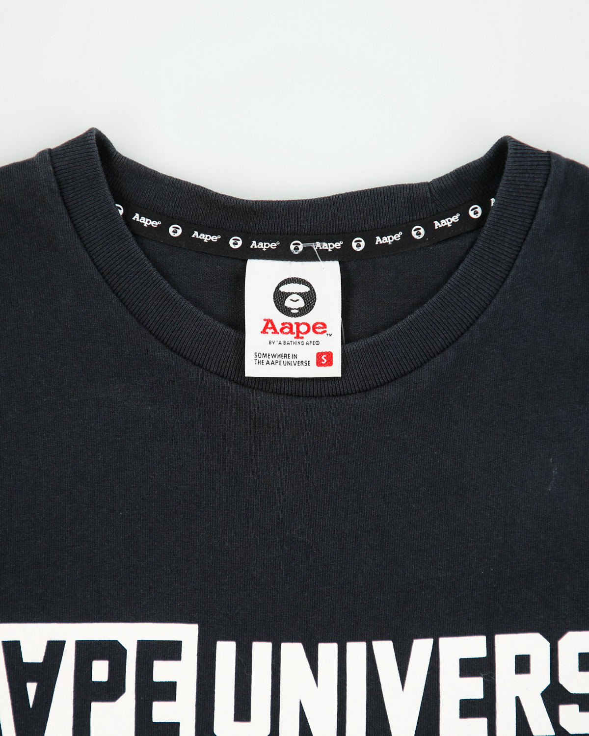 Aape By A Bathing Ape Heavyweight Crossbone Crewneck T-Shirt - S