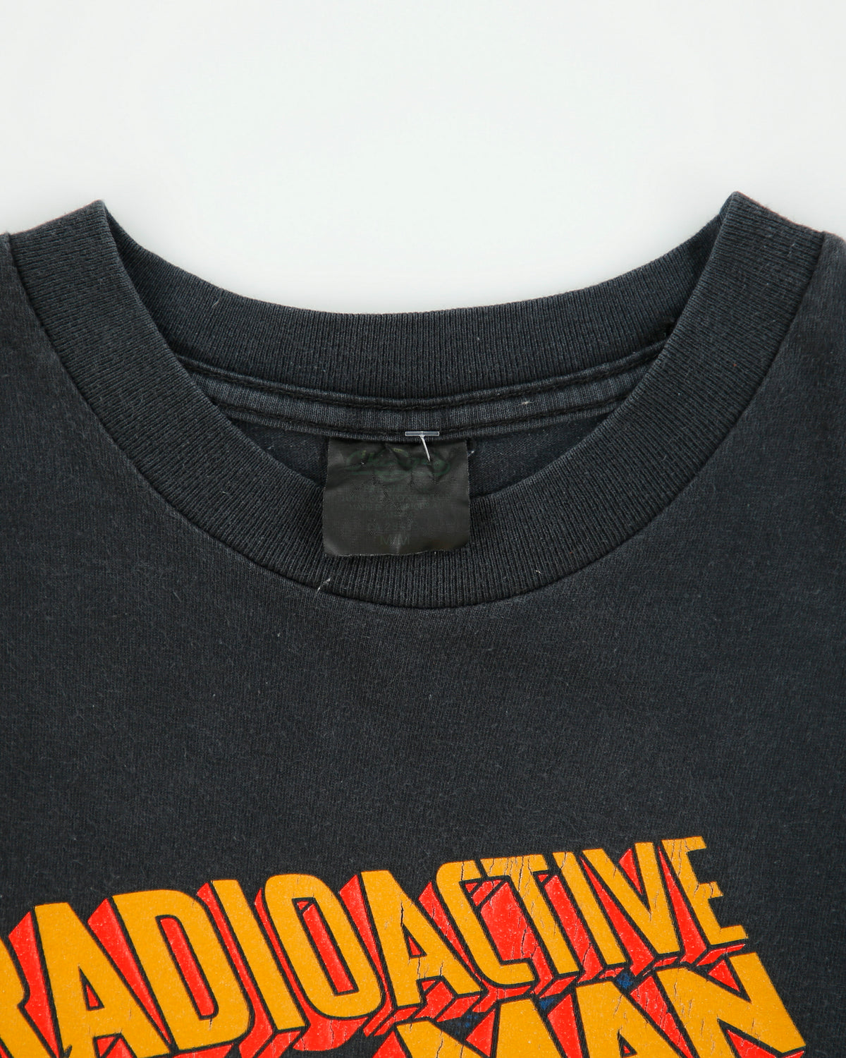 Vintage 2002 The Simpsons Radioactive Man Heavyweight Made In America Crewneck T-Shirt - S