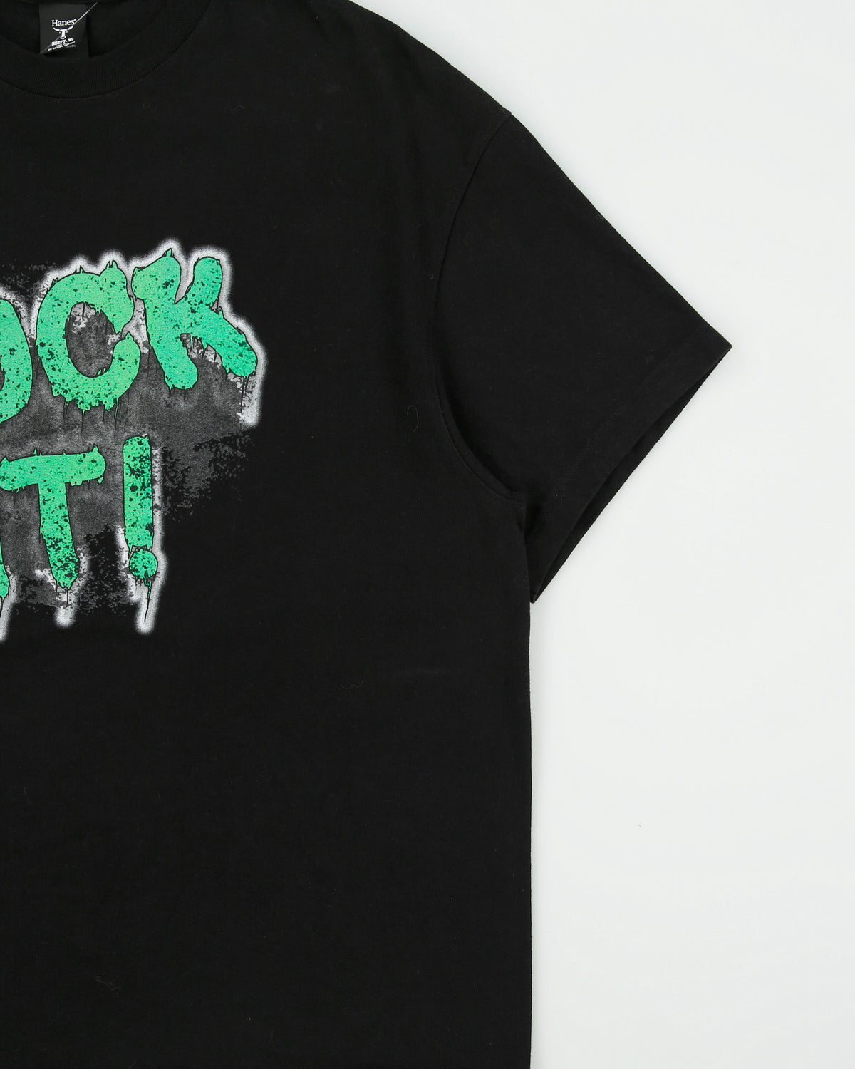 Vintage SUCK IT Heavyweight Hanes Beefy Graphic Crewneck T-Shirt - L
