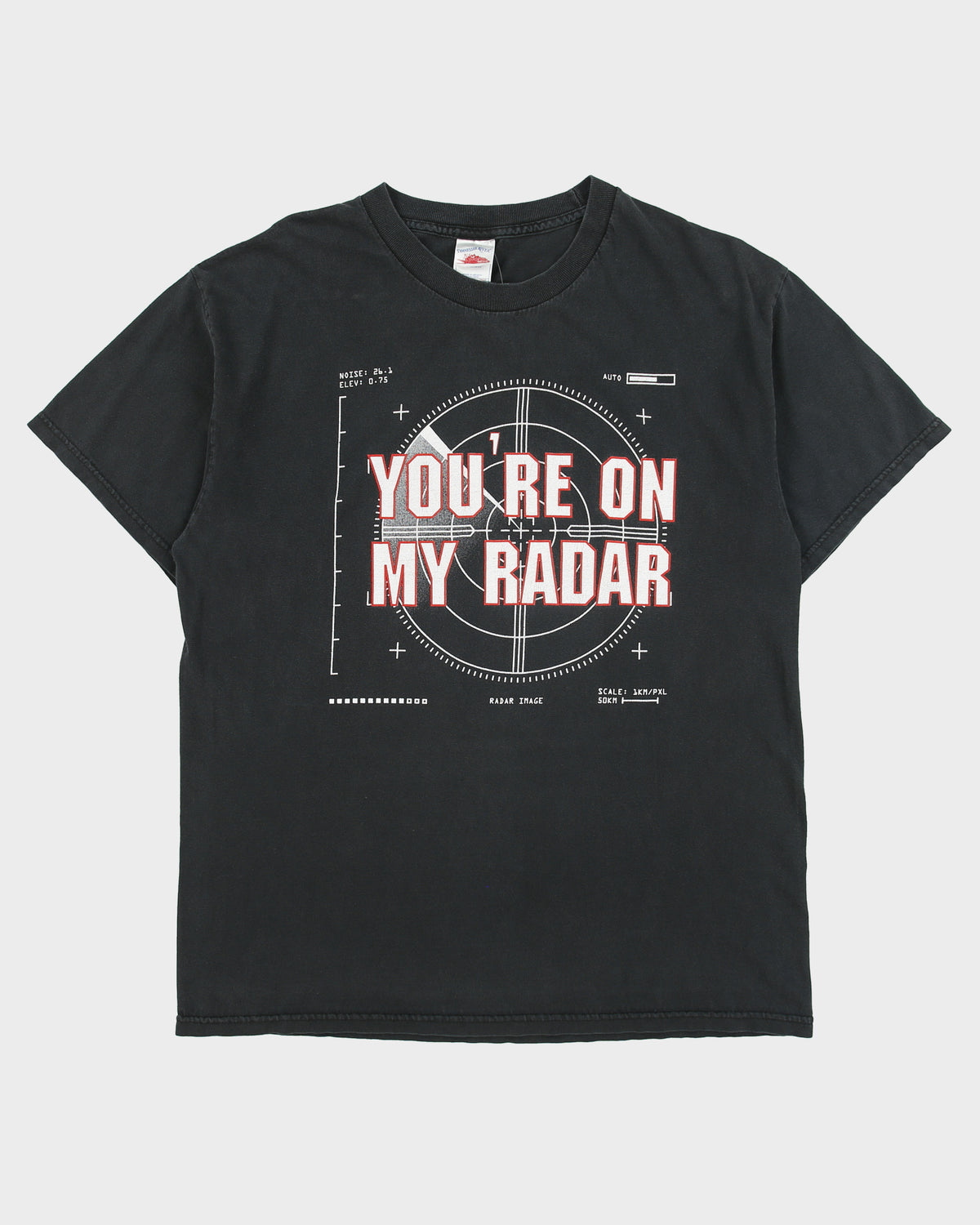 Vintage 2005 Y2K Coca Cola Zero 'You're On My Radar' Promo Ad Heavyweight Crewneck T-Shirt - L