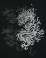 Vintage Y2K 00s Dragon Print Heavyweight Crewneck T-Shirt - XL