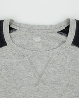 Vintage Y2K 00s Nike Ath Dept. Heavyweight Boxy Crewneck Long Sleeve Waffle T-Shirt - L