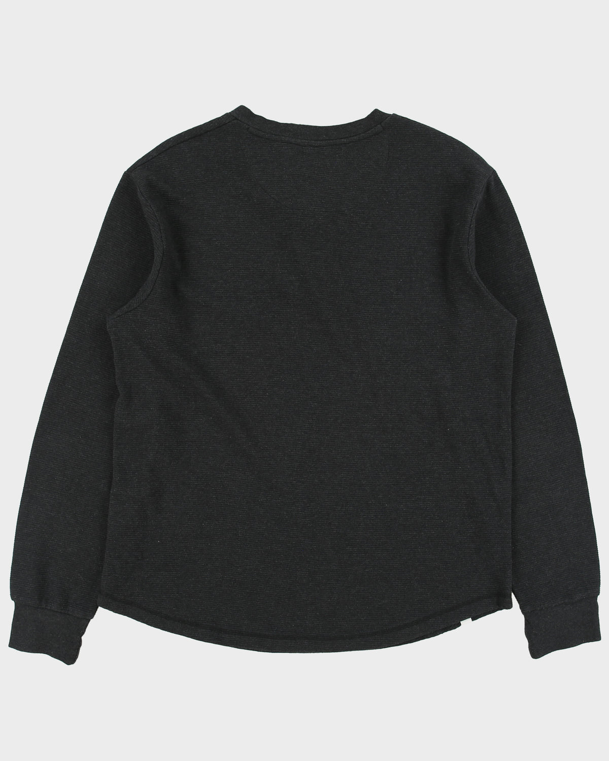 Vintage Y2K 00s Kangol Heavyweight Crewneck Long Sleeve Henley Waffle T-Shirt - XL